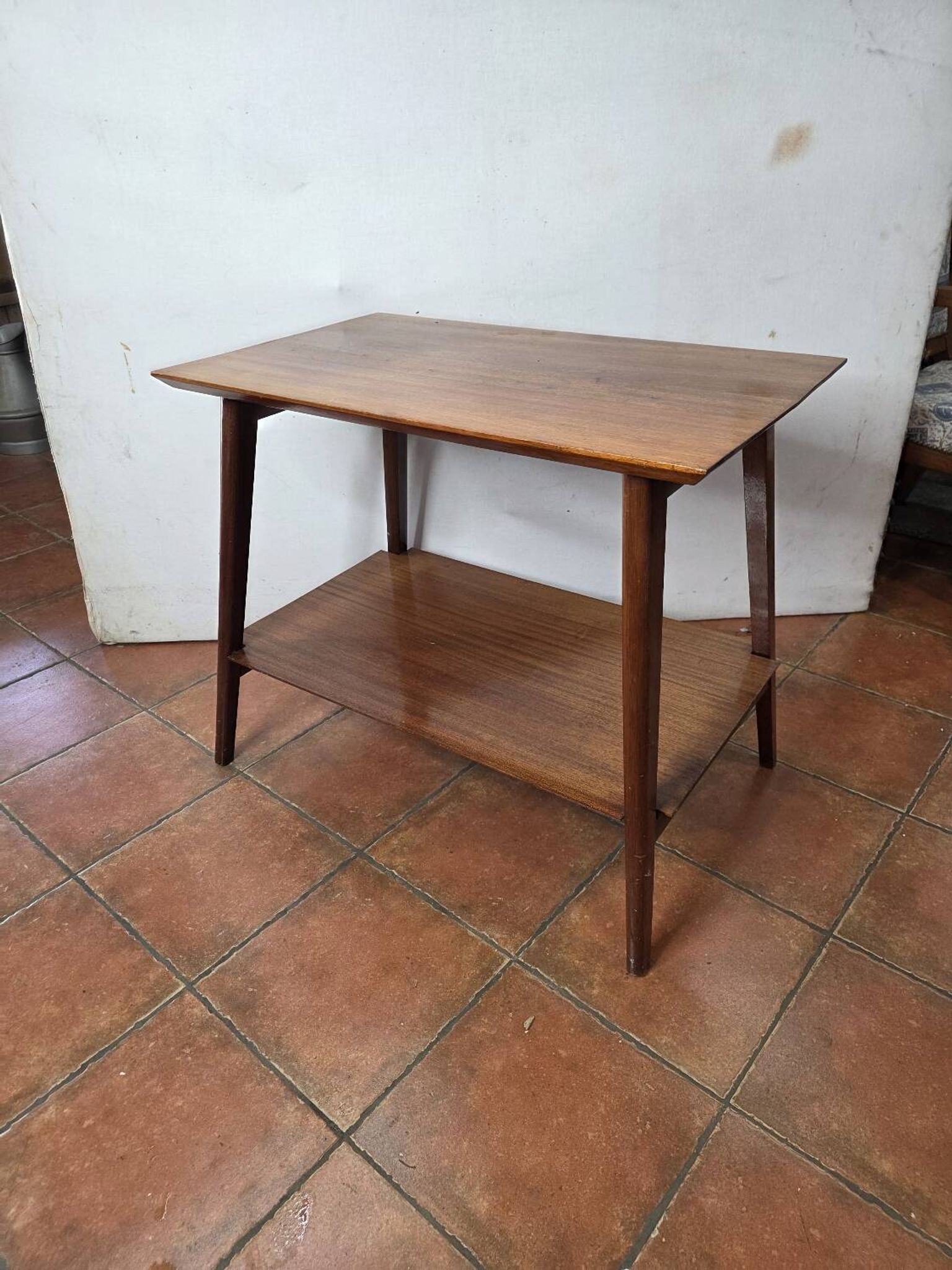 Vintage 1960s mahogany side table