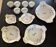 Vintage table service in porcelain LL France – Cornflower and do pattern.
