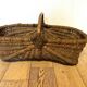 Old wicker basket year 20