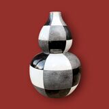 Large ceramic patchwork design vase Todo Mundo (Holland)