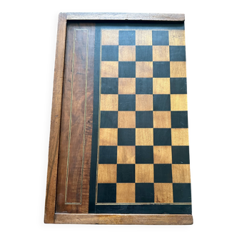 Jeu de jacquet et de dames ancien