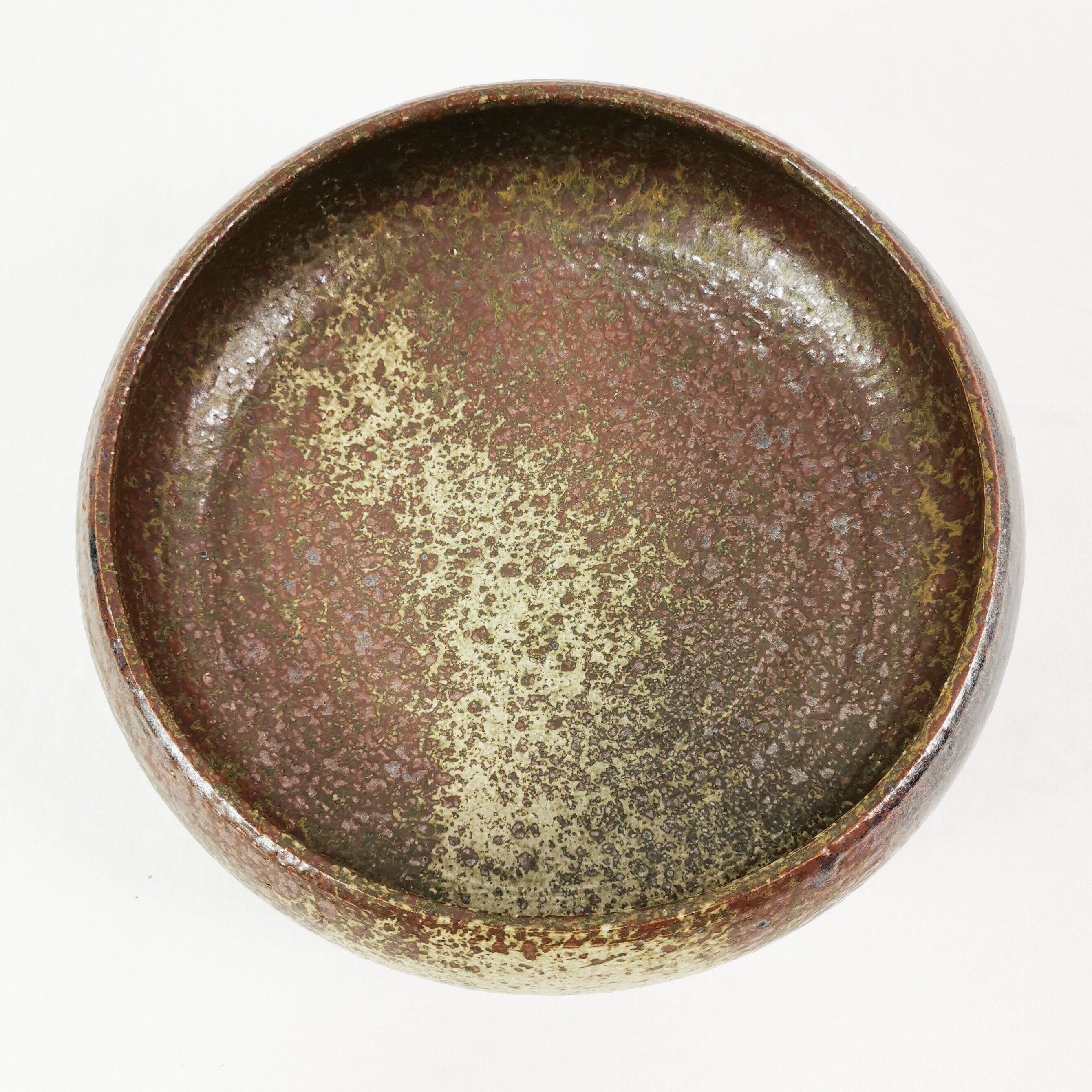 Large Mid Century ceramic bowl, Tromborg, Denmark, 1960s.