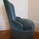 Velvet toad armchair
