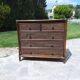 Rattan chest of drawers