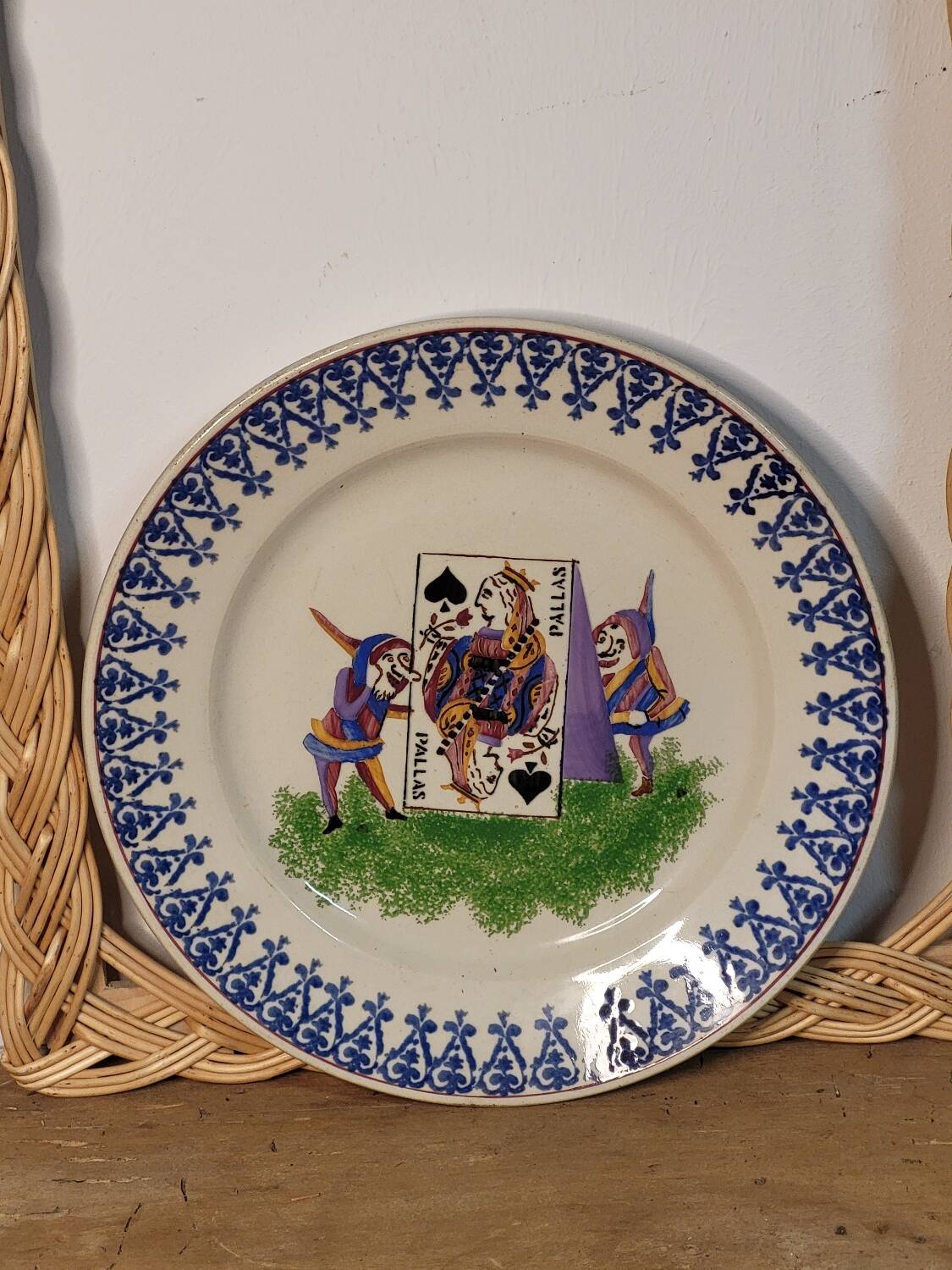 Assiette vintage