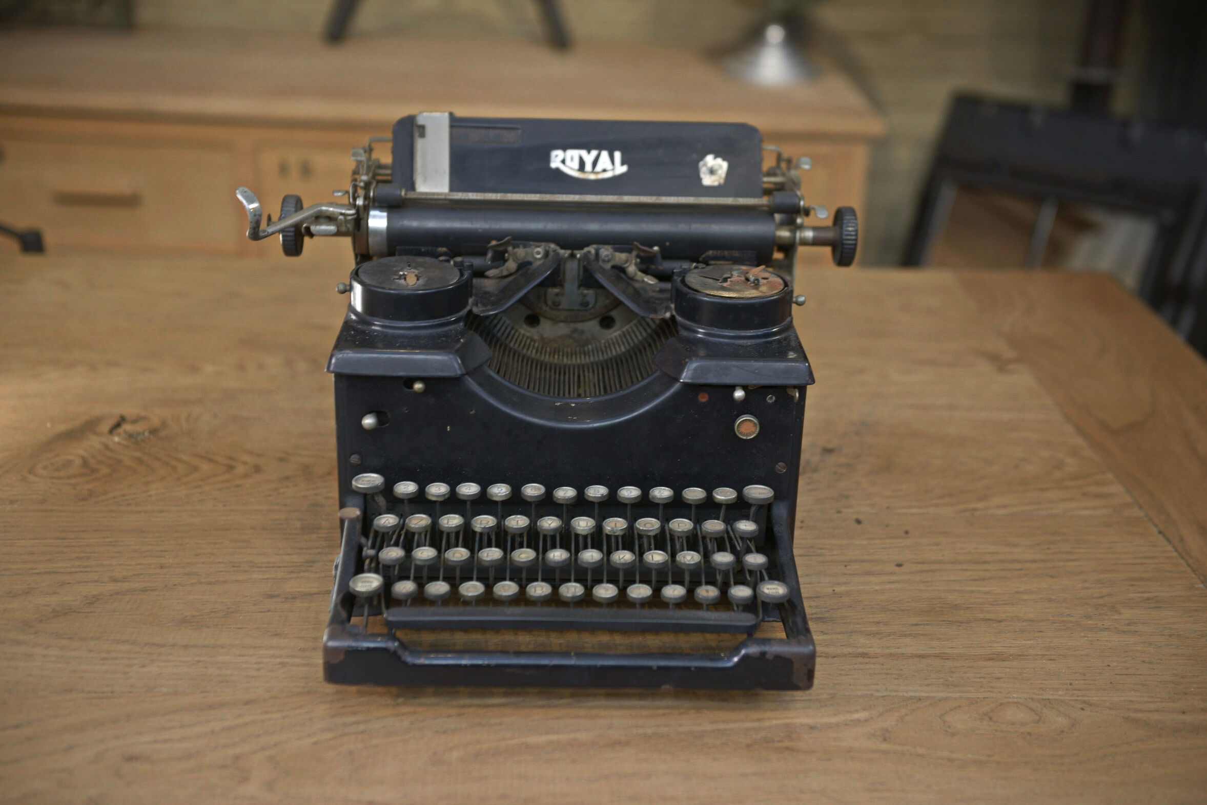 Old typewriter Royal NY USA 1930