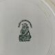 ironstone plate, A. Lebacqz & M. Bouchart earthenware factory, Trianon model