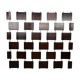 Wooden and brass screen
