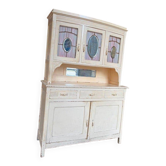 Vintage off-white sideboard / antique furniture