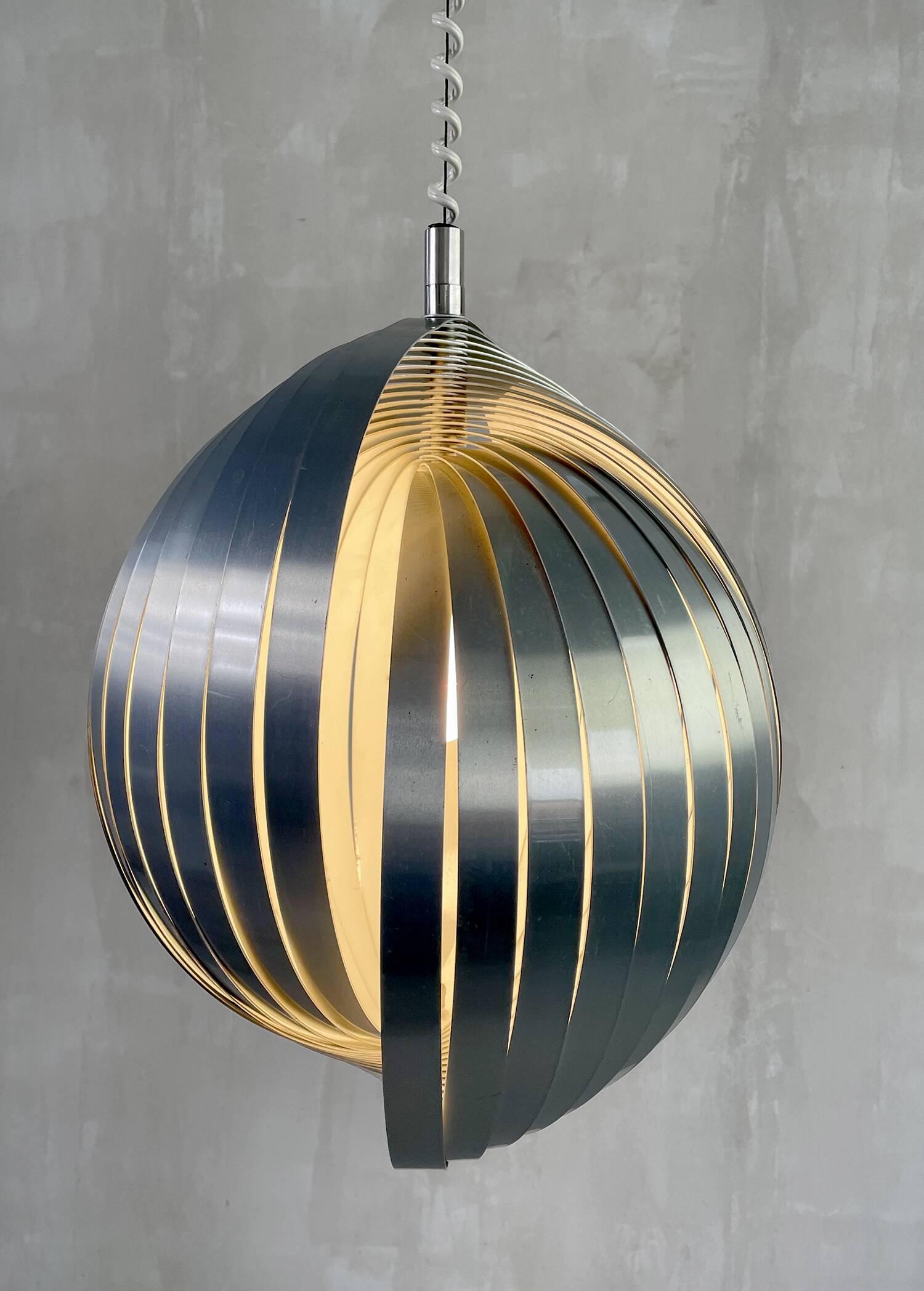 Large suspension by Henri Mathieu France 1970