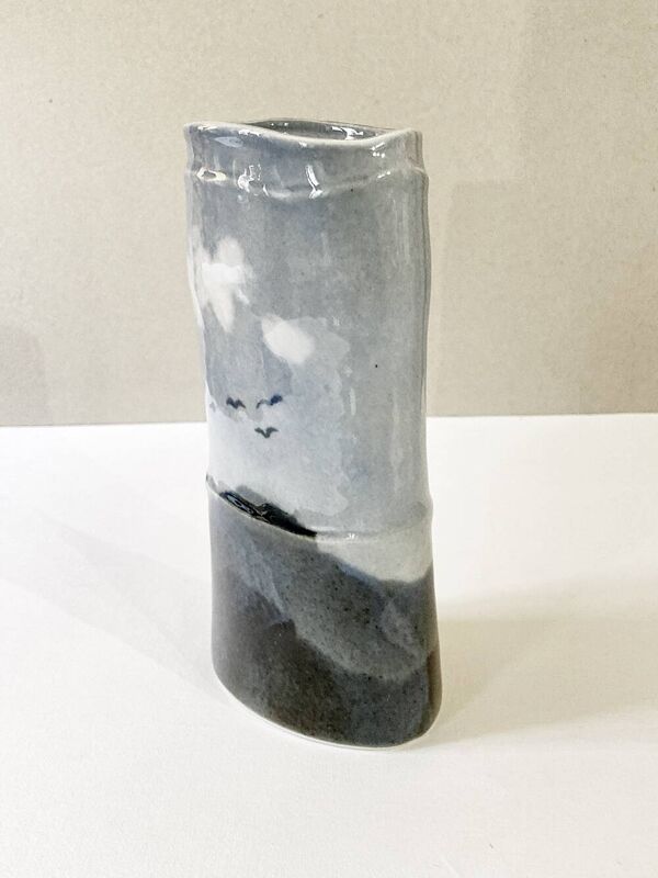 Vase en céramique de Virebent, design de Claire Debril