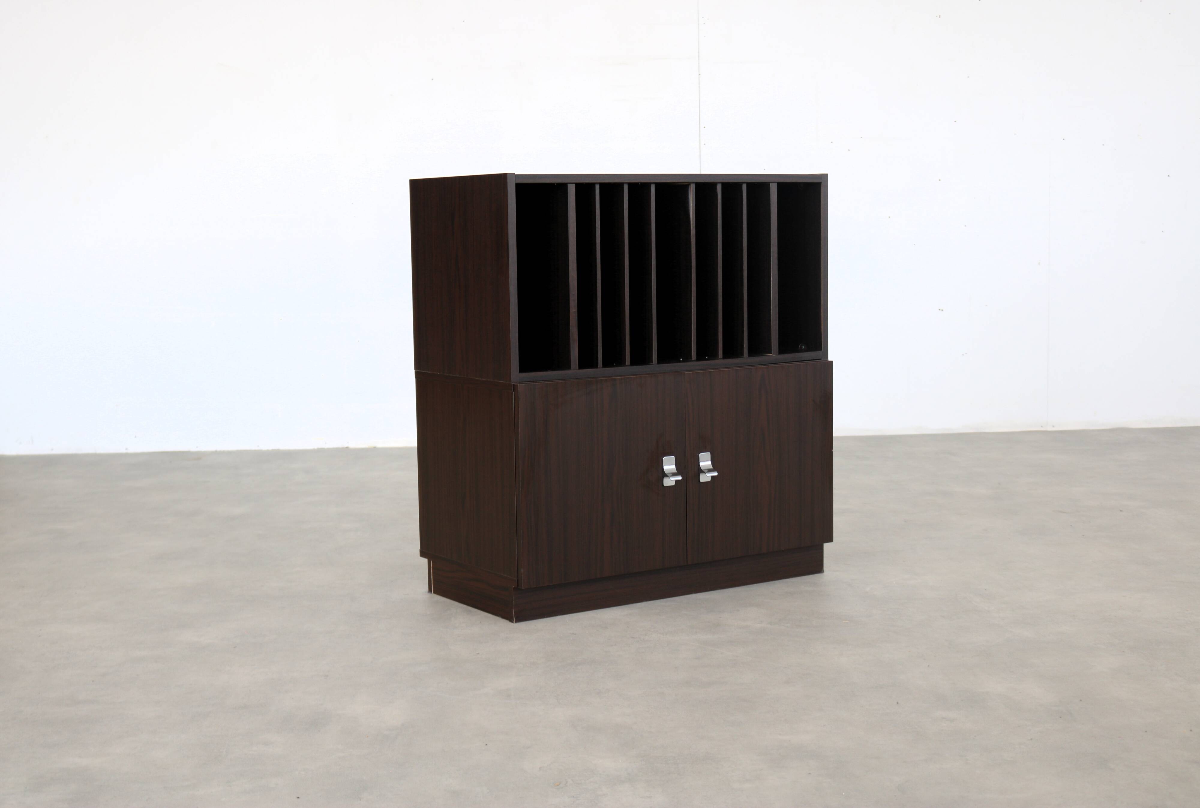 vintage audio cabinet | vinyl cabinet | 80s | Swedish