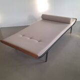 Reupholstered Mid Century Daybed Cleopatra, 1960s