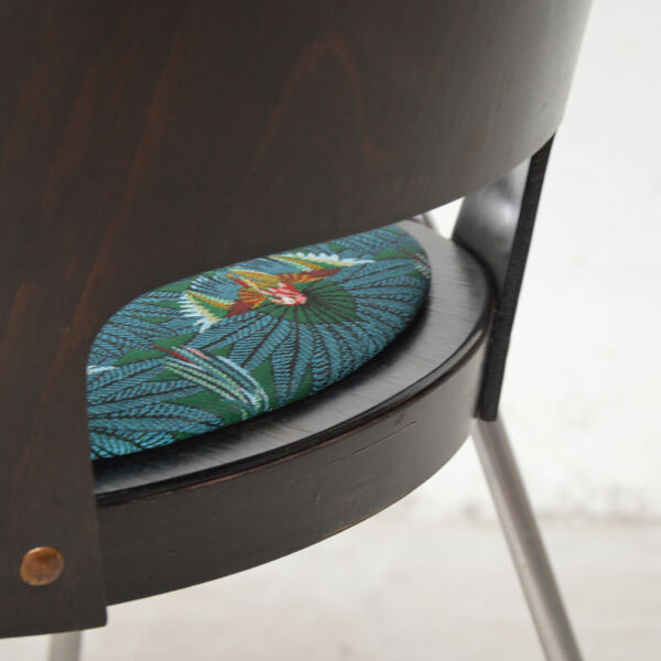 4 chaises Baumann Tropical, 1960