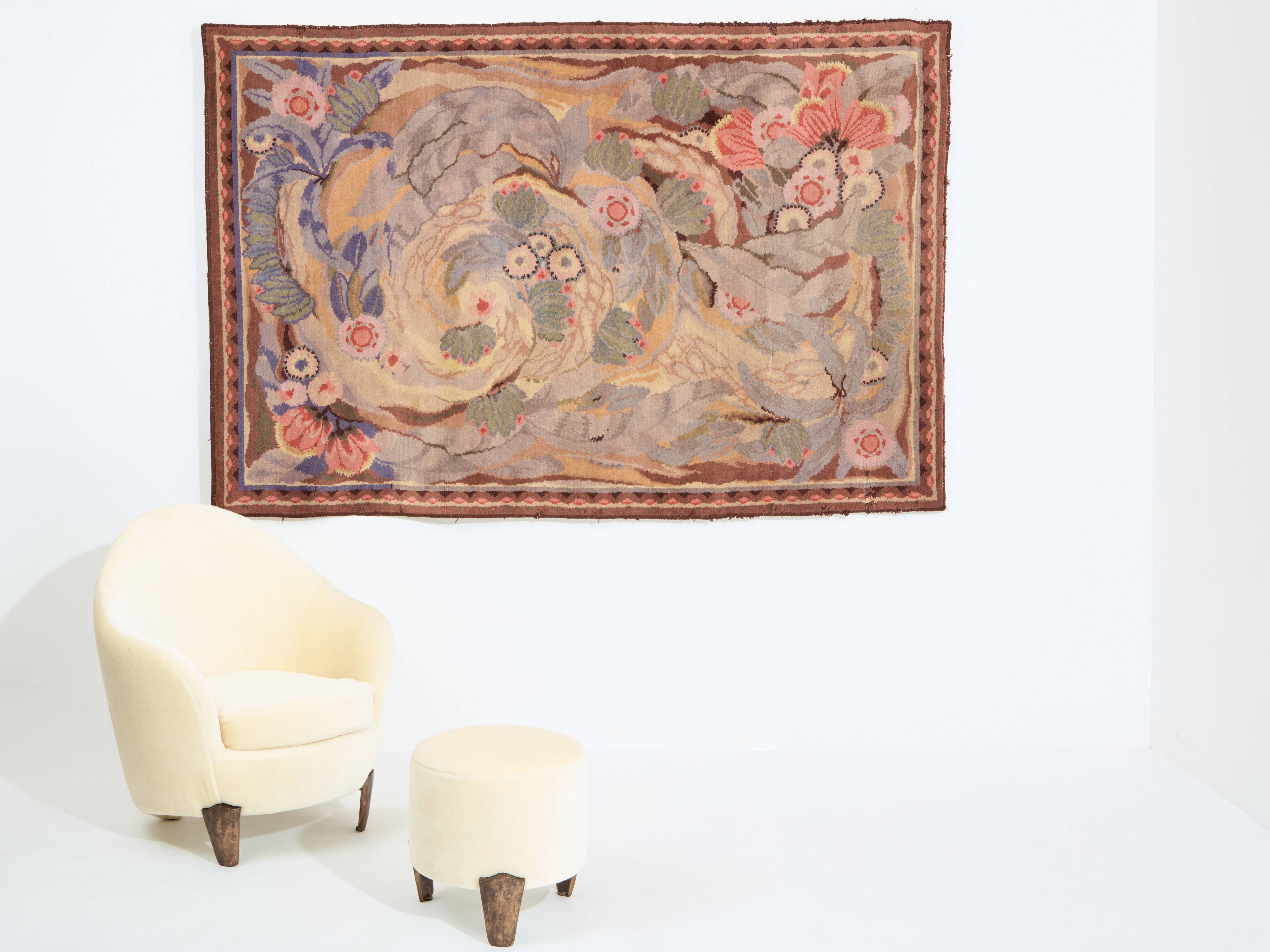 Maurice Dufrêne for La Maîtrise Art Deco tapestry 1922