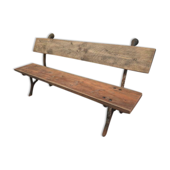 Antique garden bench cast iron park bench 175 cm