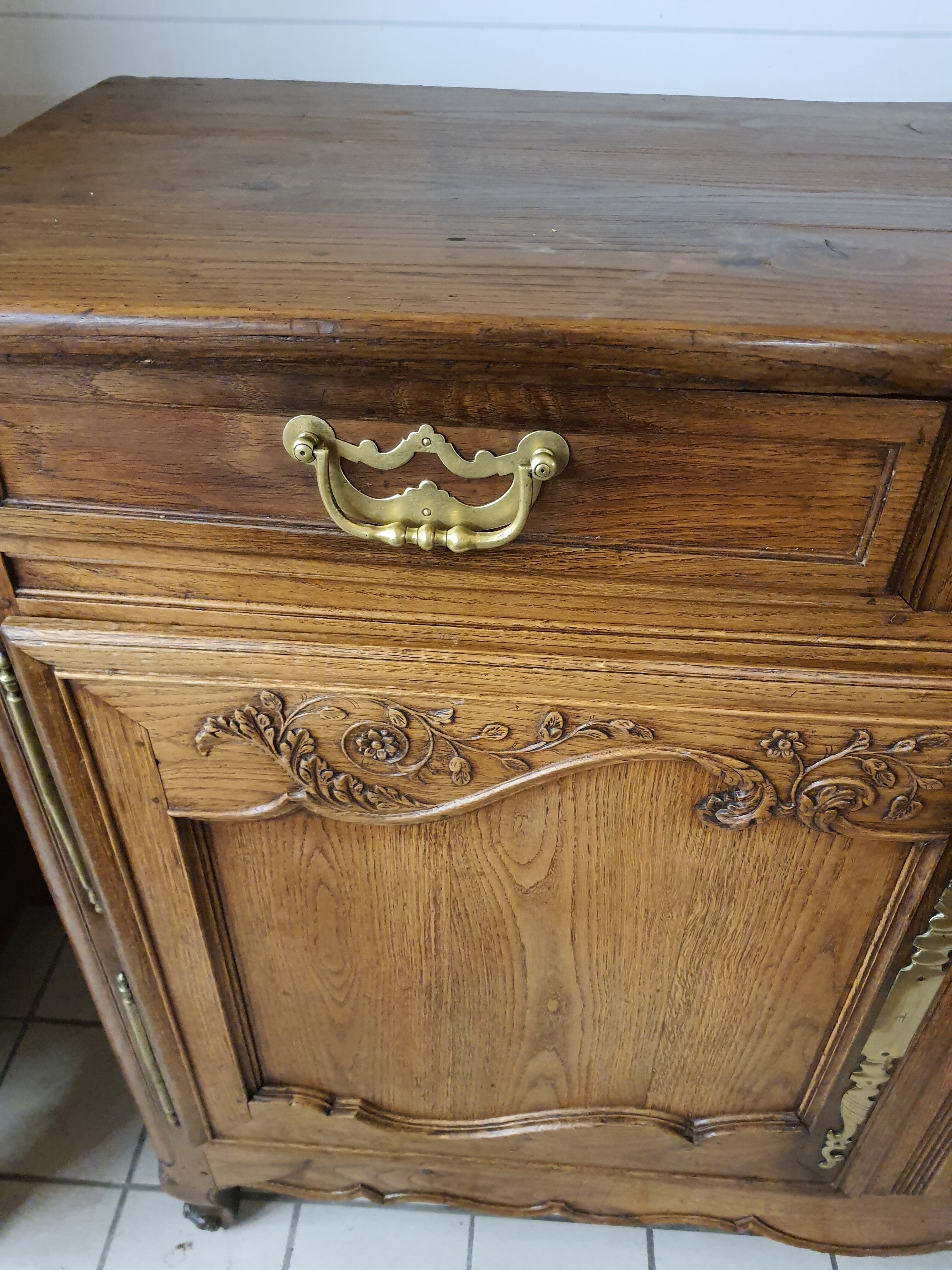 Norman low oak buffet