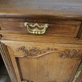 Norman low oak buffet