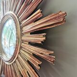 Vintage resin sun mirror, witch's eye