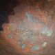 Vintage patinated metal hedgehog ashtrays – Greece