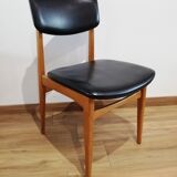 Lot of 4 scandinavian design vintage chairs