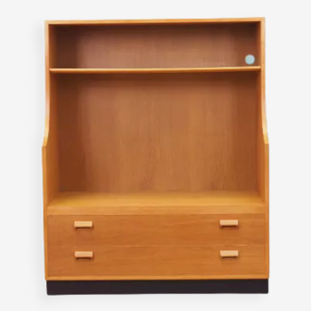 Ash bookcase, Danish design, 1970s, designer: Børge Mogensen, manufacturer: Søborg Møbler