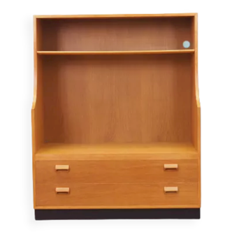 Ash bookcase, Danish design, 1970s, designer: Børge Mogensen, manufacturer: Søborg Møbler