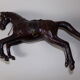 Cheval recouvert de cuir