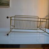 Vintage end table / coffee table & magazine rack