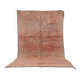Peach Vintage Moroccan Rug 203 x 331 cm, Berber Shag Rug, Handmade Boho Rug