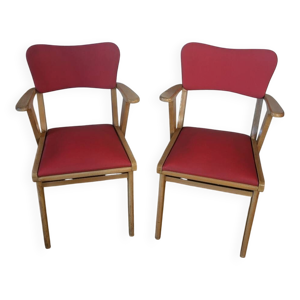 Paire de fauteuils années