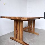 Mountain furniture table made of solid pine