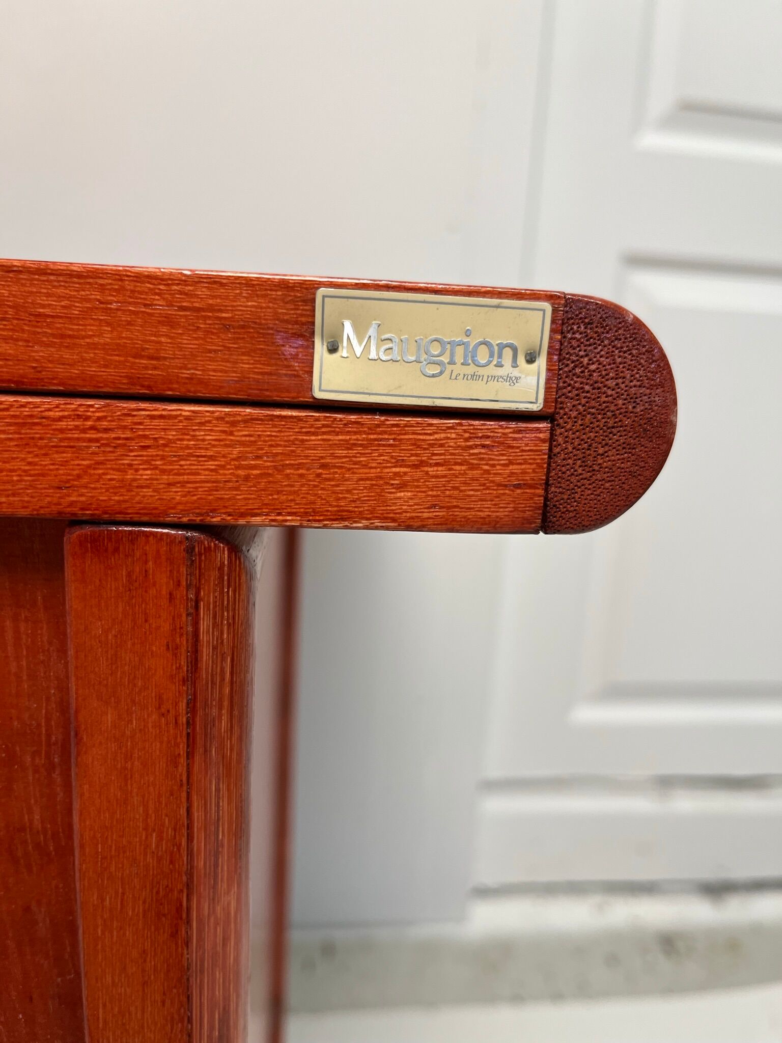 Maugrion rattan chest of drawers from the 60s/70s