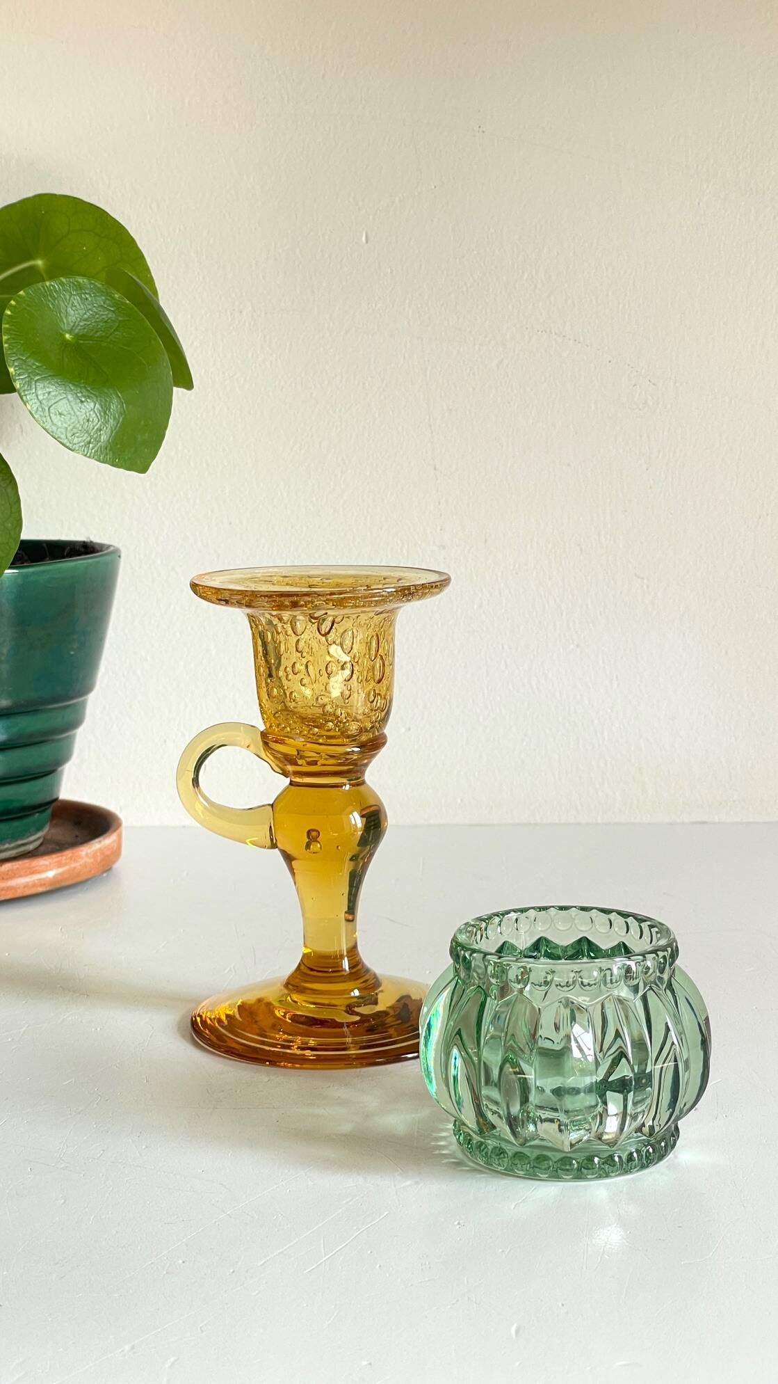 BOUGEOIRS Vintage Tinted Glass