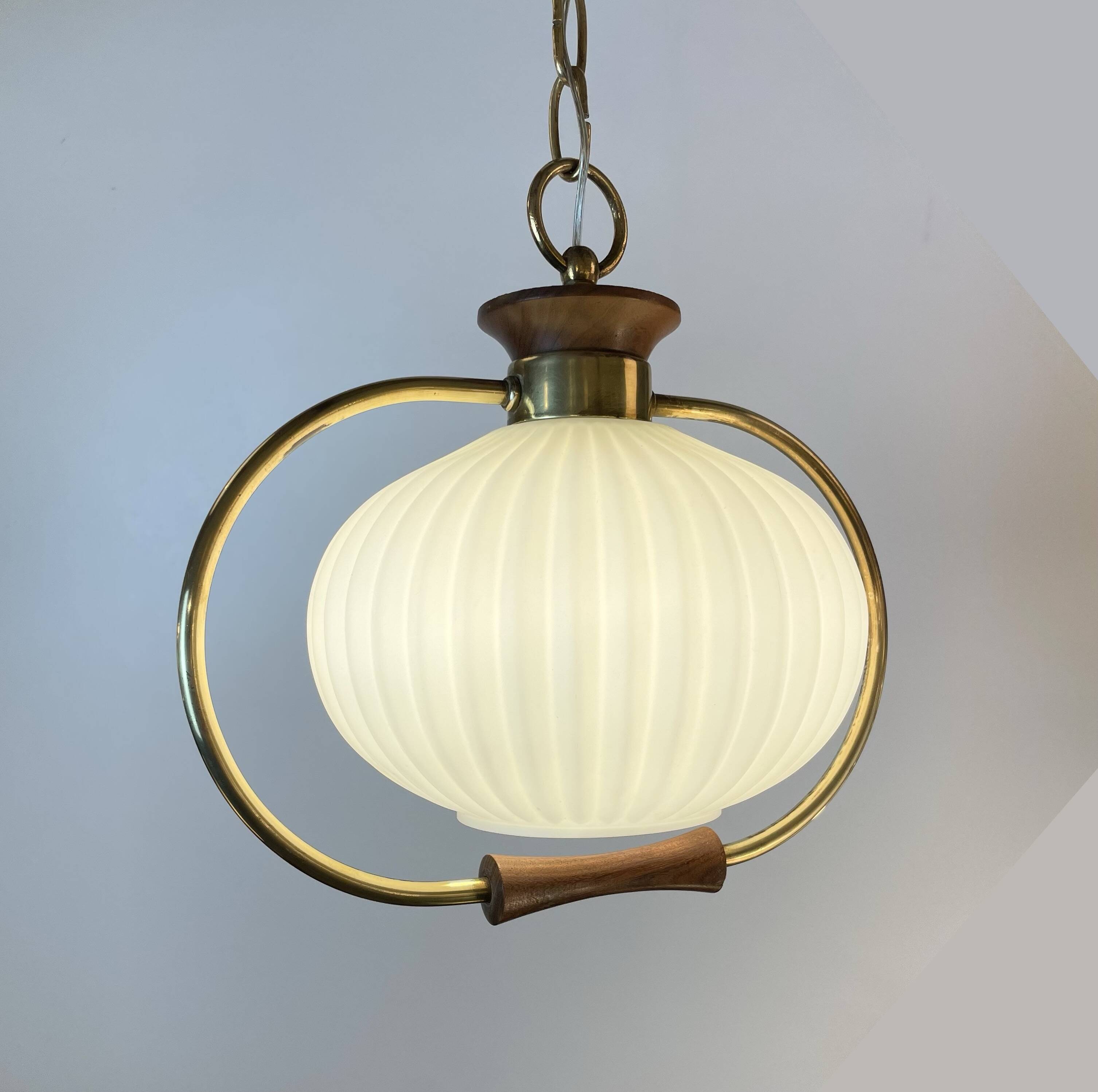 Belgian Suspension Pendant Lamp by Massive, 1960s