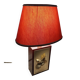 Vintage lamp le dauphin with acorn decoration from the 1970s/80s.