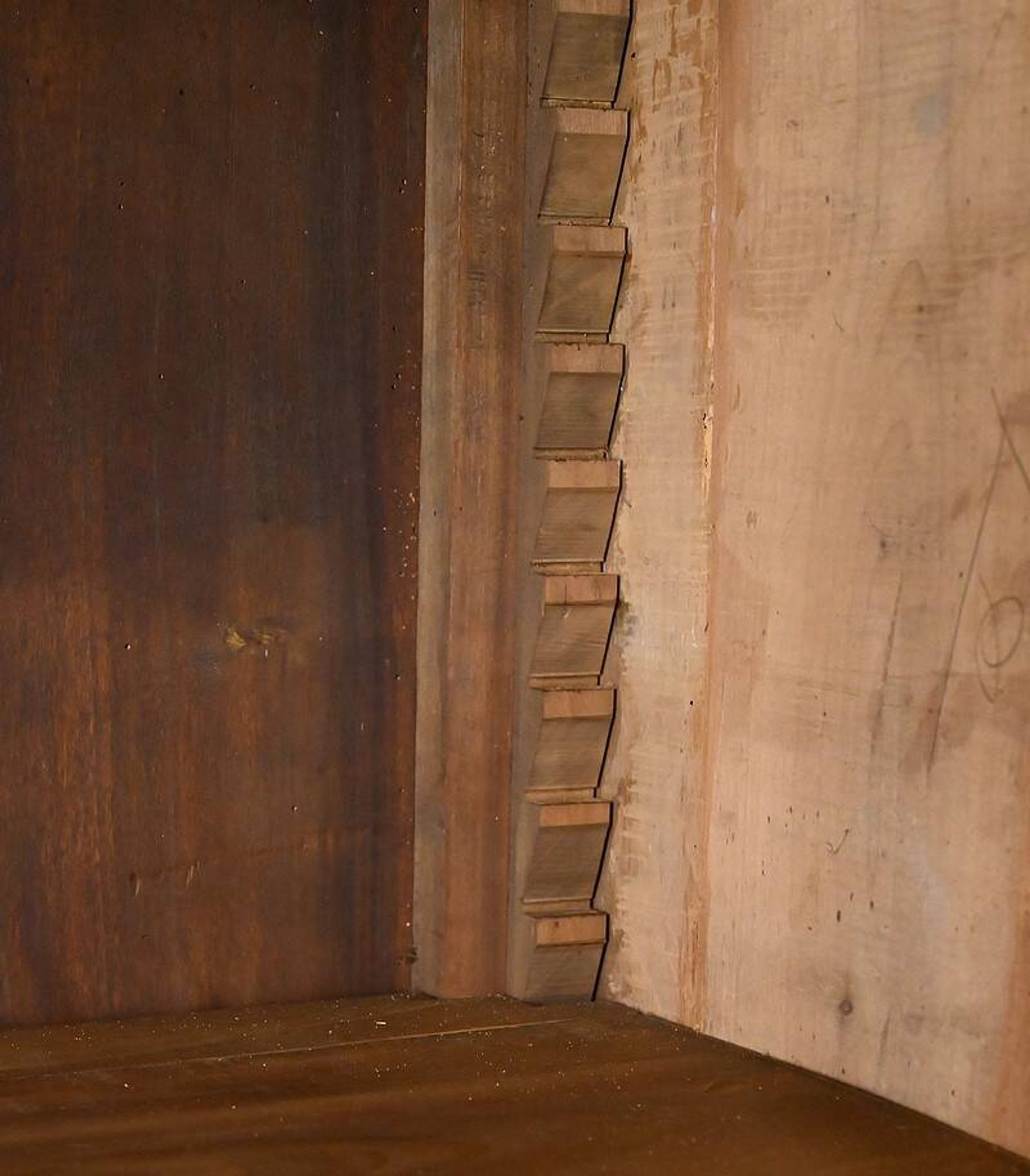 Small bonnetière in cherry wood, Louis Philippe style – late 19th century