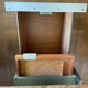 Bureau en palissandre et metal