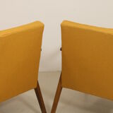 Pair of Scandinavian armchairs 1960 curved armrests. Ref Mimosa