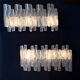 Pair of vintage lucite sconces, 1960