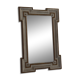Art Nouveau wall mirror with a coloured gold frame by Meissen, 1930s, Germany.
