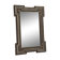 Art Nouveau wall mirror with a coloured gold frame by Meissen, 1930s, Germany.
