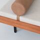 Dutch daybed in teak, metal and wool, mid-century, The Netherlands, 1960