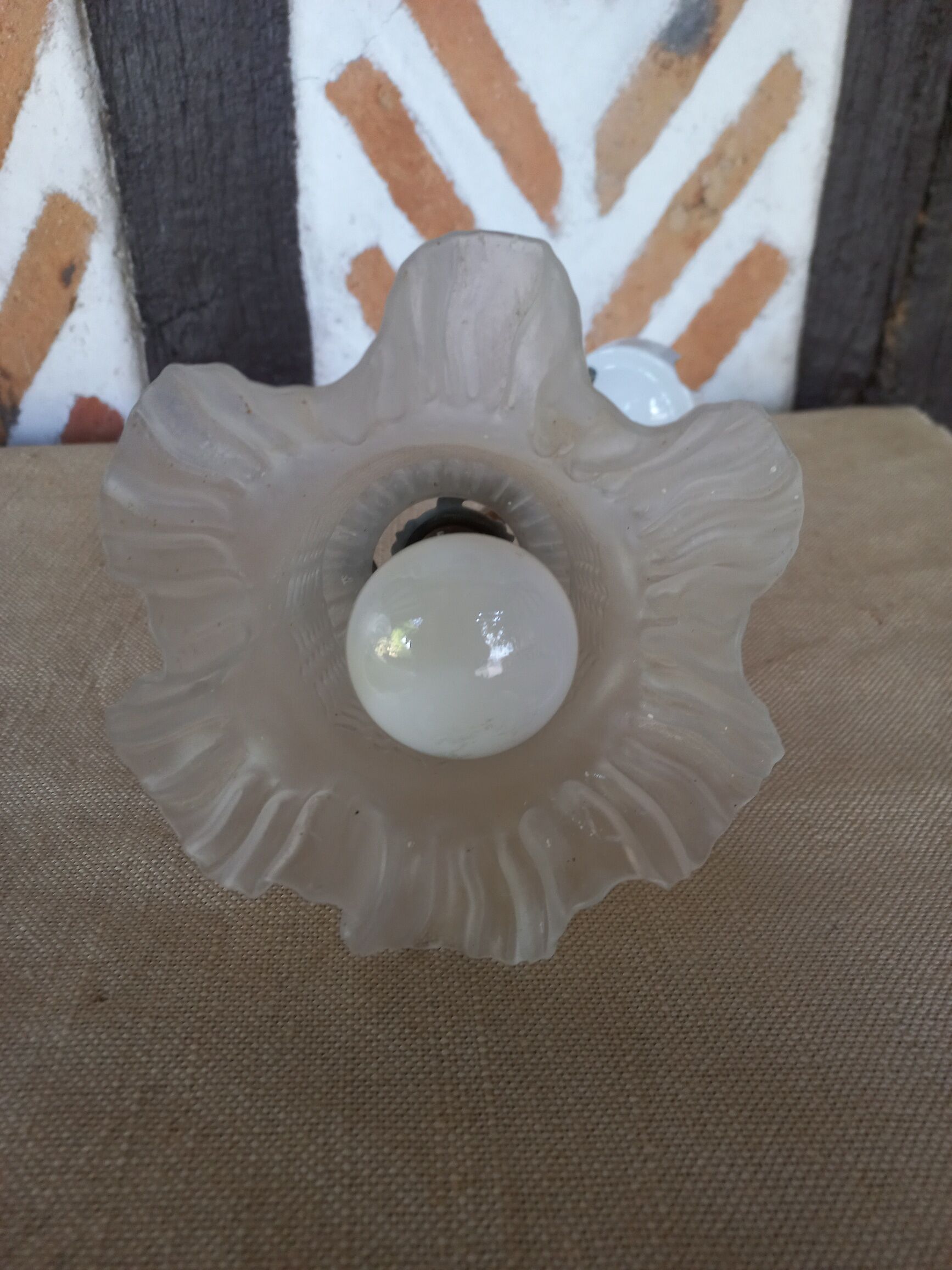 Wall lamp tulip gooseneck