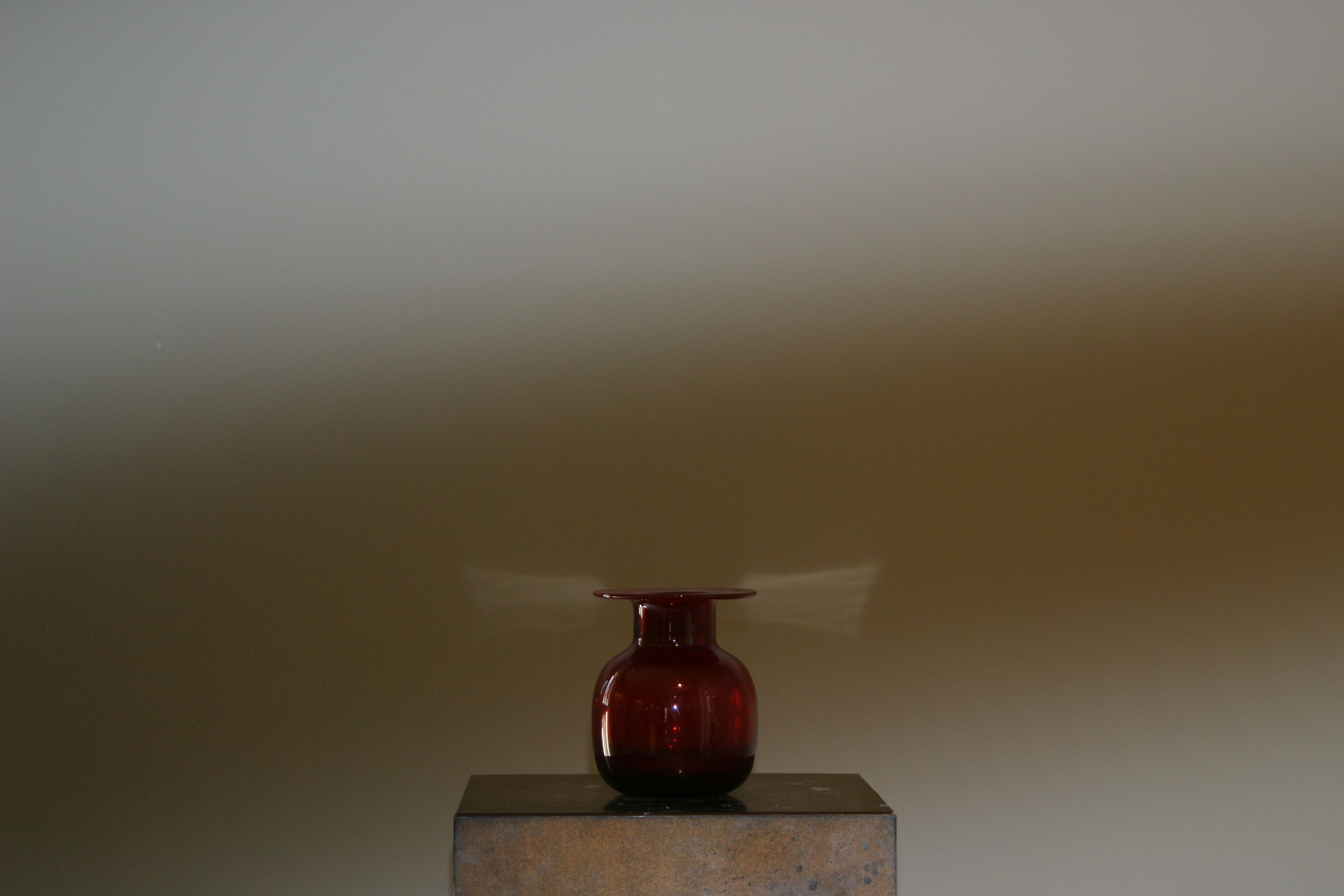 Vase rouge, Murano