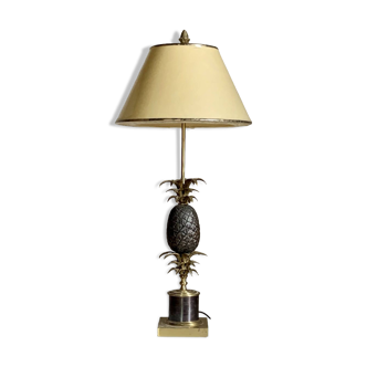 Lampe ananas bronze