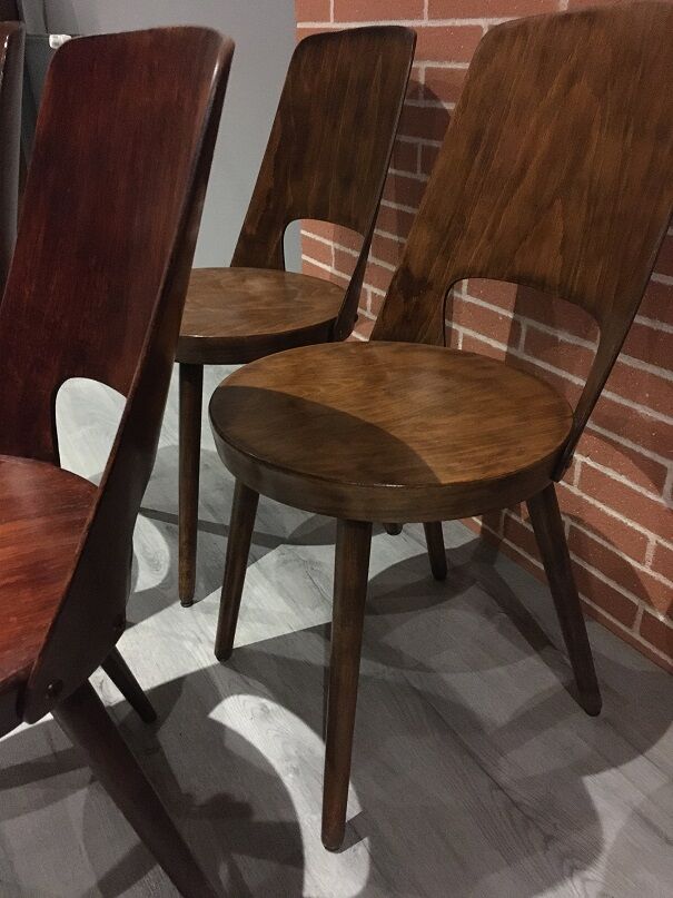 Set of 4 baumann chairs "Mondor"
