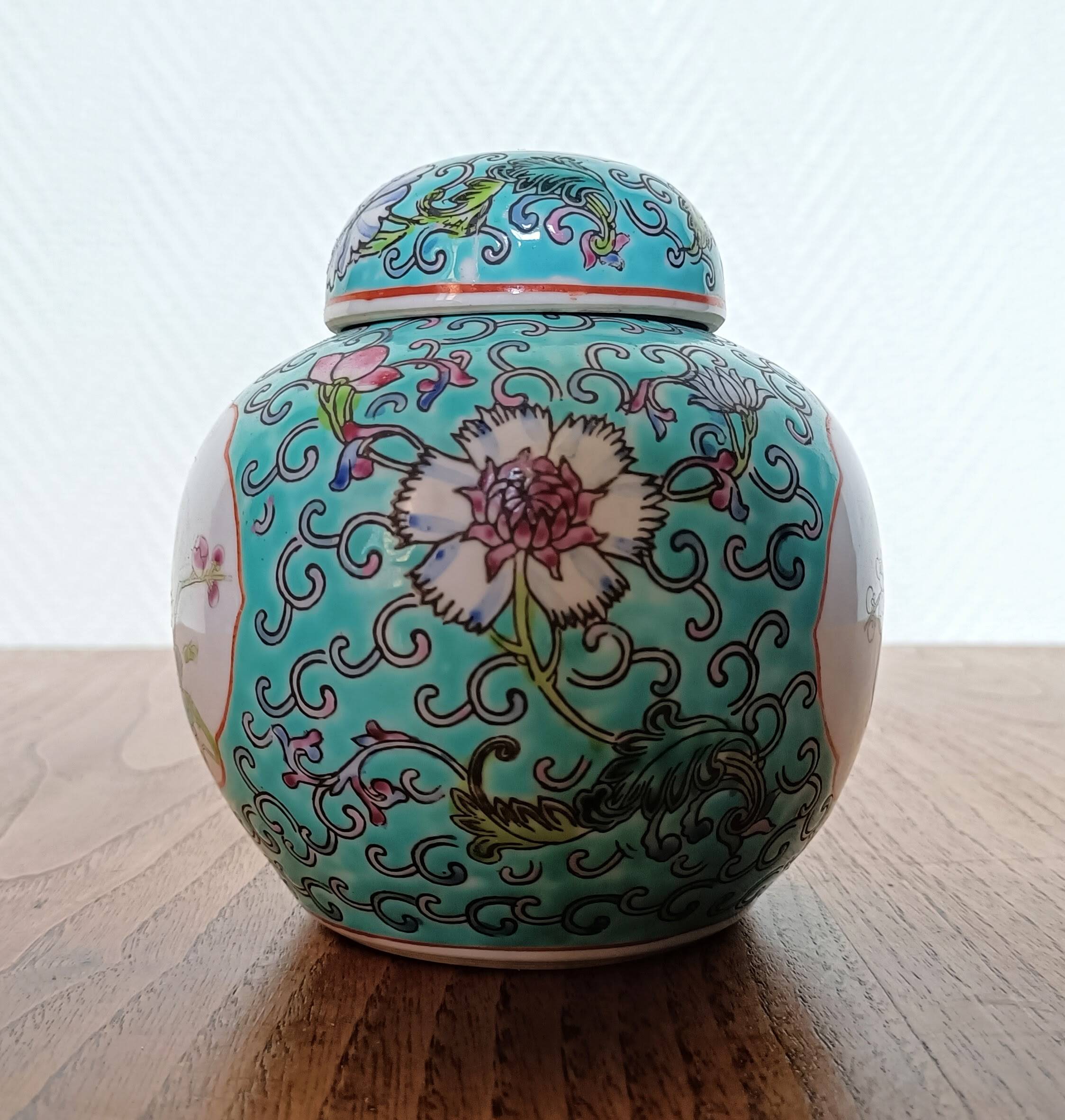 Chinese Jingdezhen tea or ginger pot