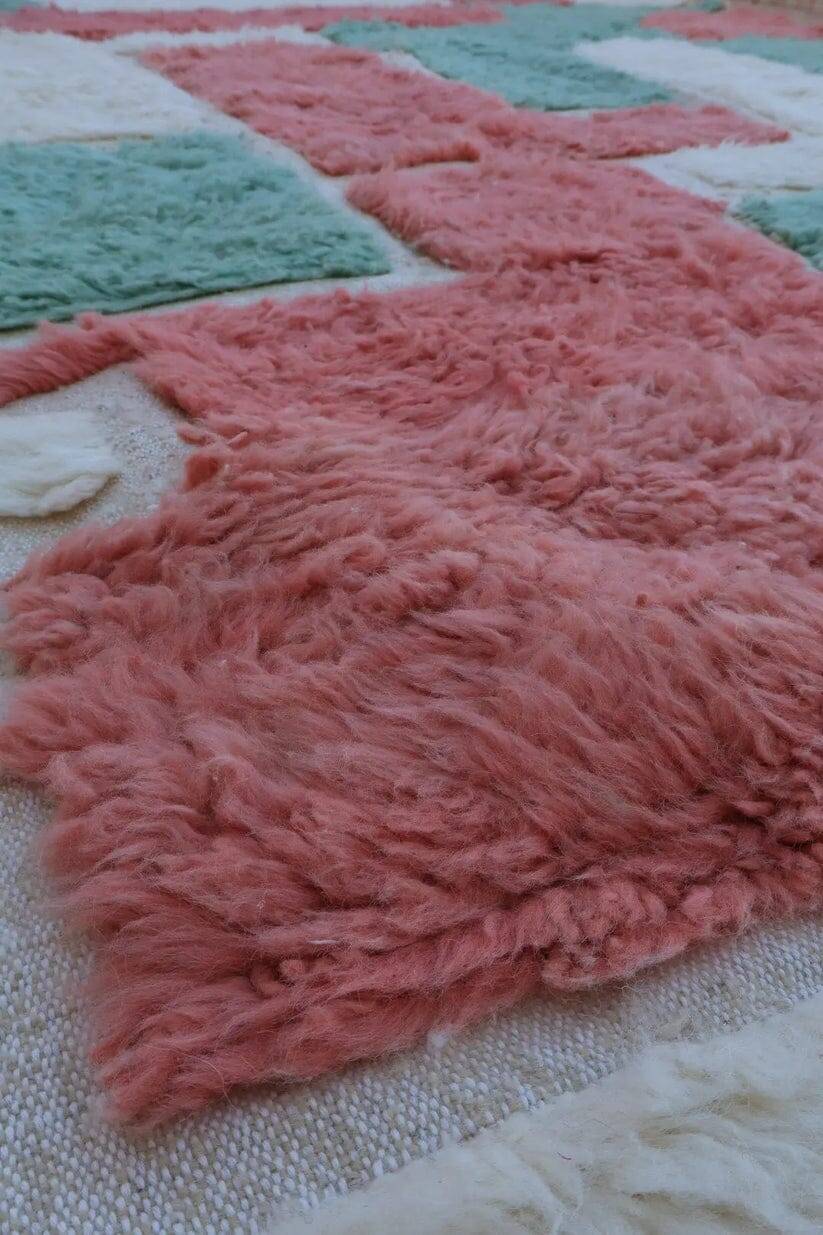 Tapis berbère fait main traditionnelle 250cmx150cm