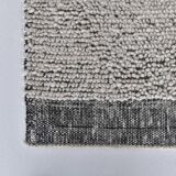 Tapis vintage moderne blanc et noir 7x10 206x297 cm